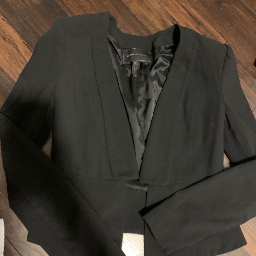 BCBG XS black blazer